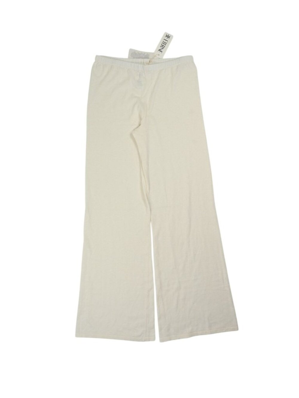ETERNE Low-waist Flare Pant in Haiku Ivory
